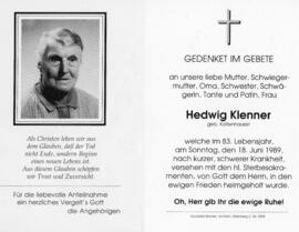 Hedwig Klenner 281