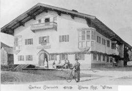 Oberwirt in Ebbs Postkarte Therese Kögl Witwe ca 1910