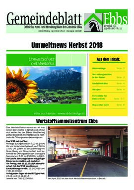 Ebbser Gemeindeblatt 155 2018 09