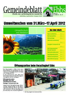 Ebbser Gemeindeblatt 130 2012 03 Umwelt