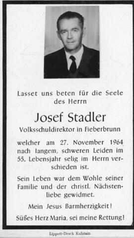 Josef Stadler 27 11 1964