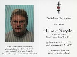 Hubert Riegler 21 05 2004