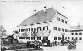 Postwirt in Ebbs Besitzer Blasius Huber 1912