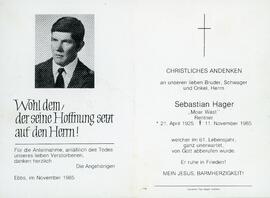 Hager Sebastian 11 11 1985