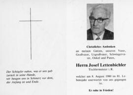 Josef Lettenbichler 08 08 1980