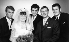 Polin Anton Hochzeit 1967 Wohlschlager Hermann Mitterer Helmut Anton Polin Franz Polin Astrid geb...