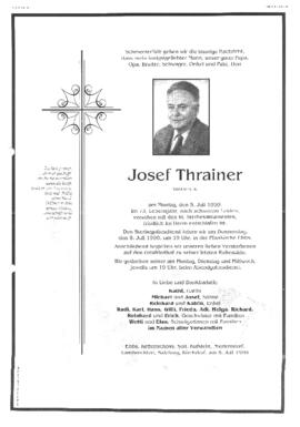 Josef Thrainer 05 07 1999