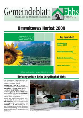Ebbser Gemeindeblatt 120 2009 09 Umwelt