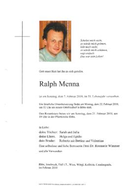 Ralph Menna 07 02 2010