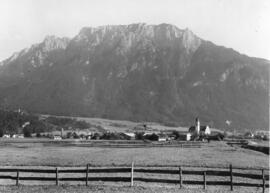 Postkarte Ebbs Dorf mit Kaisergebirge Nr 2 ca 1930