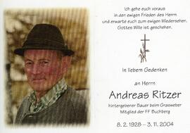 Andreas Ritzer Grasweber 315