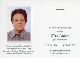 Elsa Anker geb Schuhmann 21 08 2013