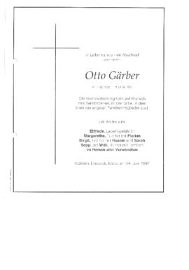 Otto Gärber 24 06 1997