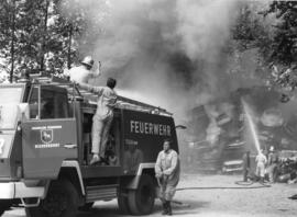 Feuerwehr Ebbs Brand Alteisen Kogler Schanzer Lahn Bild 2 vom Juni 1982