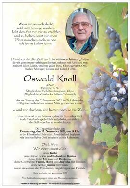 Oswald Knoll 07 11 2022