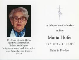 Maria Hofer 04 11 2013