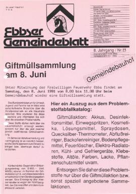 Ebbser Gemeindeblatt 023 1991 06