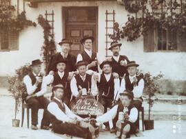 Lebe die Läuter Personengruppe 1912 vor Hof Stoana Kraisser Ebbs