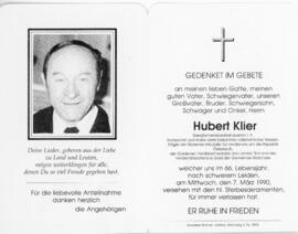 Hubert Klier Walchsee 07 03 1990