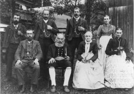 Familie Ritzer Hintberg um 1900