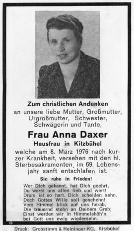 Anna Daxer Kitzbühel 08 03 1976