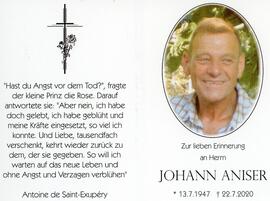 Johann Aniser 22 07 2020