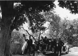 Ebbser Schrammeln vor Unterwirt in Ebbs 1939