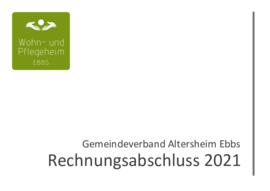 2021 Jahresrechnung Altersheim Ebbs