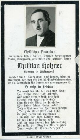 Christian Holzner 01 03 1962
