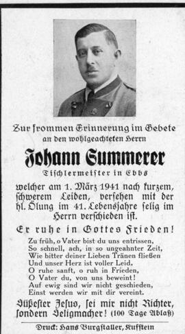 Johann Summerer 01 03 1941