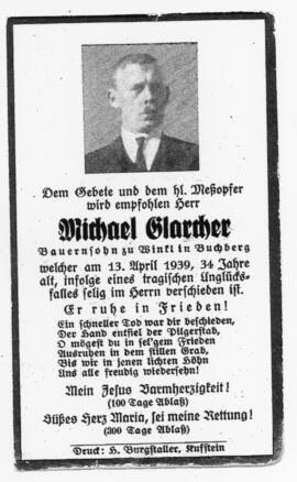 Michael Glarcher Winkler Sohn 13 04 1939