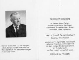 Josef Schelchshorn Hinterhaslach 234