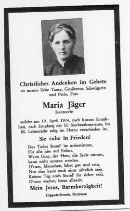 Maria Jäger 19 04 1974
