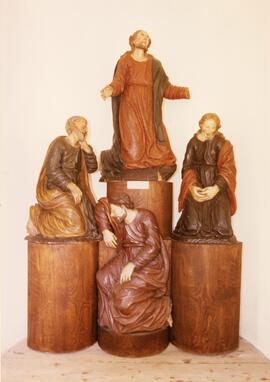 Ölbergruppe aus St. Nikolaus Ebbs im Heimatmuseum in Kufstein