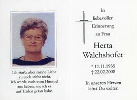 Herta Walchshofer 22 02 2008