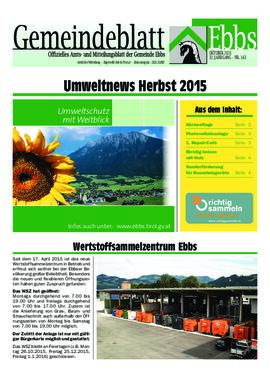 Ebbser Gemeindeblatt 143 2015 10
