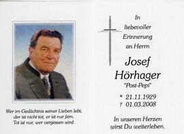 Josef Hörhager Postbauer 01 03 2008