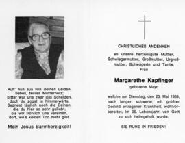 Margarethe Kapfinger 271