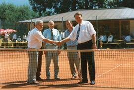 Ebbs Segnung Clubhaus Tennisclub Obmann Rieser LR Astl Widchswendtner und Bgm Astner 30 07 1994