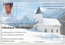Nikolaus Werlberger 13 12 2020