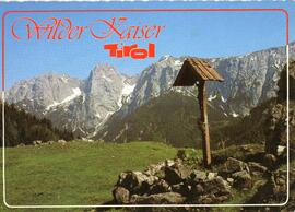Postkarte Ebbs Kaisertal Kreuz Ritzau Alpe