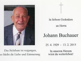 Johann Buchauer 13 02 2015