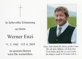 Werner Enzi 15 08 2019