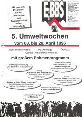 Ebbser Gemeindeblatt 62 1996 03