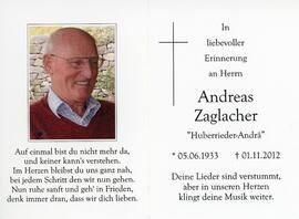 Andreas Zaglacher Huberrieder 01 11 2012