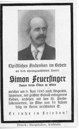 Simon Feuersinger Otten 09 06 1945