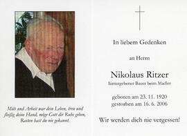 Nikolaus Ritzer Madler 16 06 2006