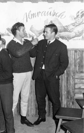 Anton Polin geb 1942 Josef Astner geb 1943 Tiroler Abend Oberwirt ca 1961
