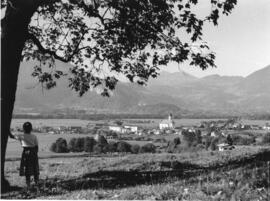 Ebbs gegen Nordwesten von Feldberg aus Oktober 1982