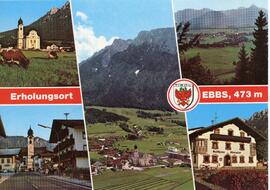 Postkarte Ebbs verschiedene Motive ca 1990